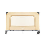 Patut pliabil cu doua nivele si masuta de infasat, 60x120 cm, Momi, Belove Plus -Beige