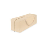 Patut pliabil cu doua nivele si masuta de infasat, 60x120 cm, Momi, Belove Plus -Beige