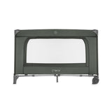 Patut pliabil cu doua nivele si masuta de infasat, 60x120 cm, Momi, Belove Plus - Green