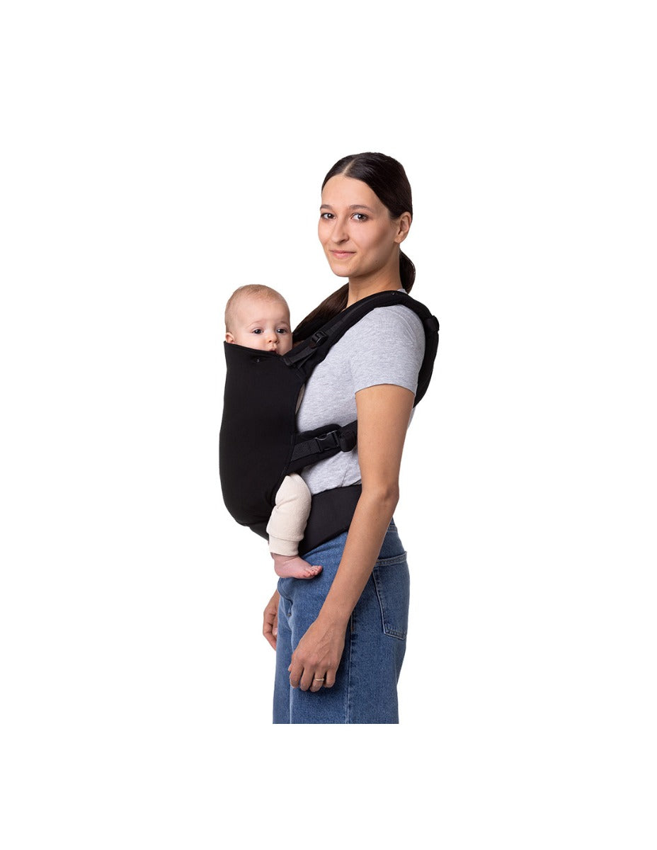 Marsupiu Collet, Momi, Black - gogobaby.ro