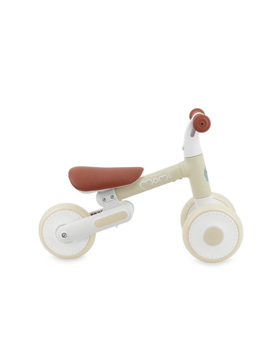 Bicicleta pliabila fara pedale Momi Dex - Beige - gogobaby.ro