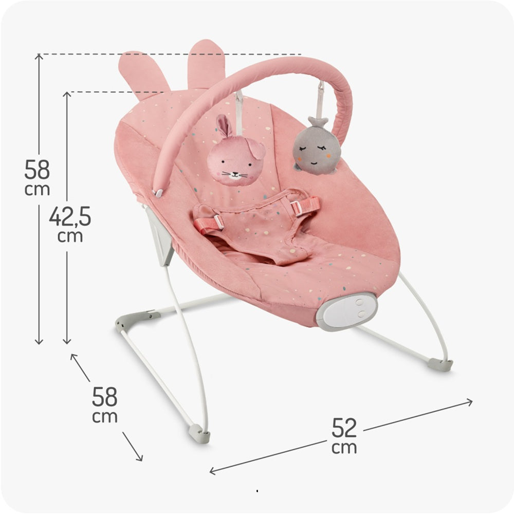 Balansoar bebelusi MoMi Glossy - Pink