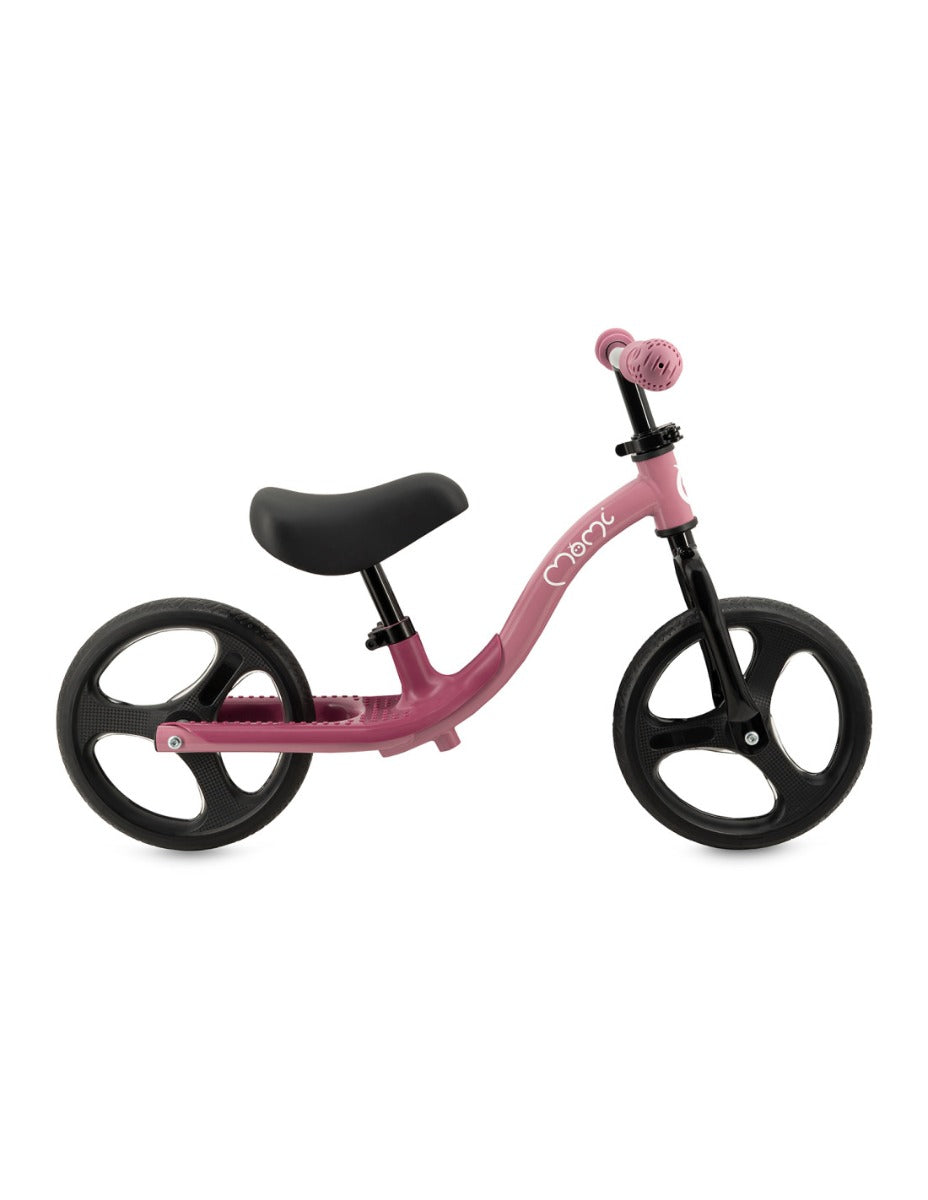 Bicicleta fara pedale cu roti led , Momi Isoka - Pink