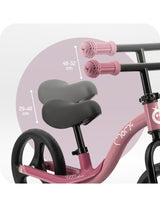 Bicicleta fara pedale cu roti led , Momi Isoka - Pink