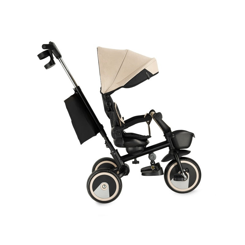 Tricicleta Multifunctionala 3 in 1 cu scaun reversibil, Momi ivi - Beige - gogobaby.ro