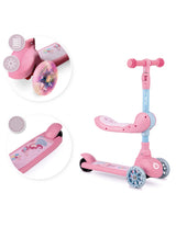 Trotineta transformabila 2in1 MoMi Kiuru - Pink