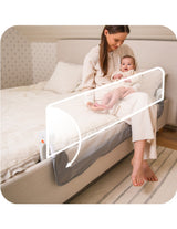 Bariera de siguranta rabatabila pentru pat, Momi Lexi XL Plus - Beige