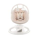 Balansoar electric pentru bebelusi cu sezut rotativ 360 grade , Momi Pearl - Beige