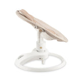 Balansoar electric pentru bebelusi cu sezut rotativ 360 grade , Momi Pearl - Beige