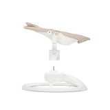 Balansoar electric pentru bebelusi cu sezut rotativ 360 grade , Momi Pearl - Beige
