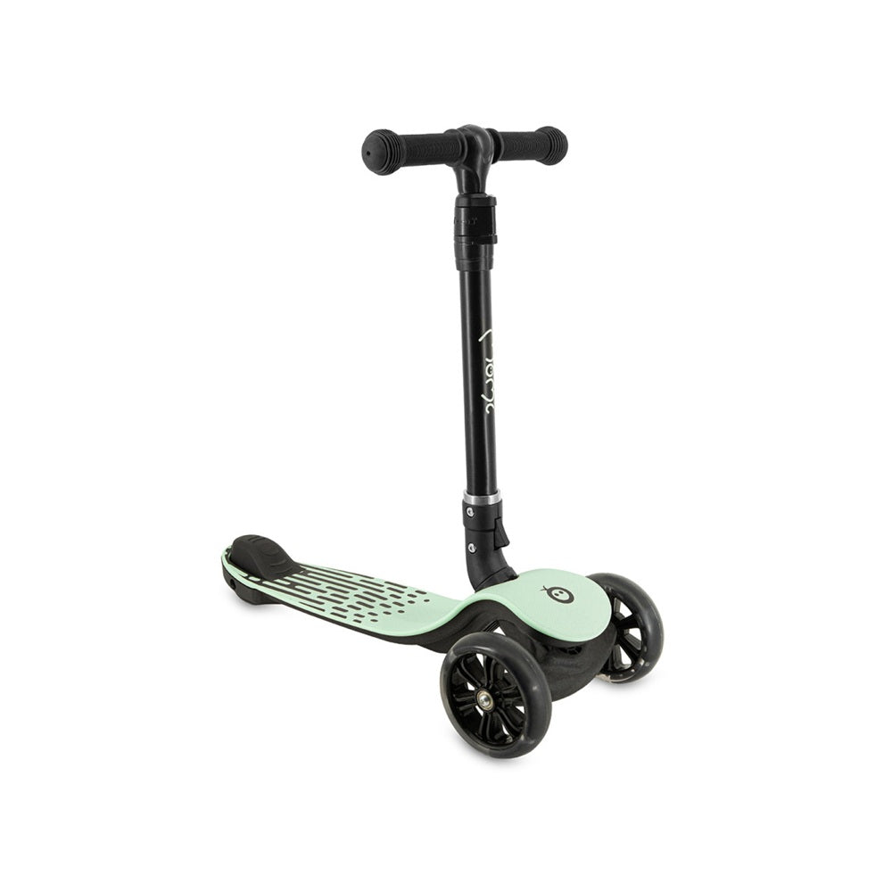 Trotineta pliabila cu roti LED pentru copii, 3 Ani+, MoMi San - Verde