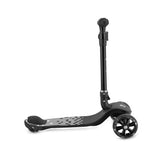 Trotineta pliabila cu roti LED pentru copii, 3 Ani+, MoMi San - Negru