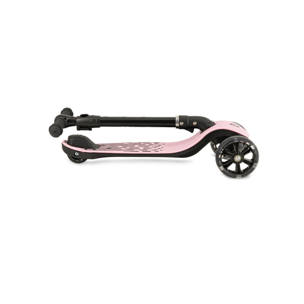 Trotineta pliabila cu roti LED pentru copii, 3 Ani+, MoMi San - Roz