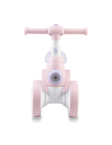 Bicicleta cu lumini, sunet si difuzor de balonase, Momi Tobis - Pink