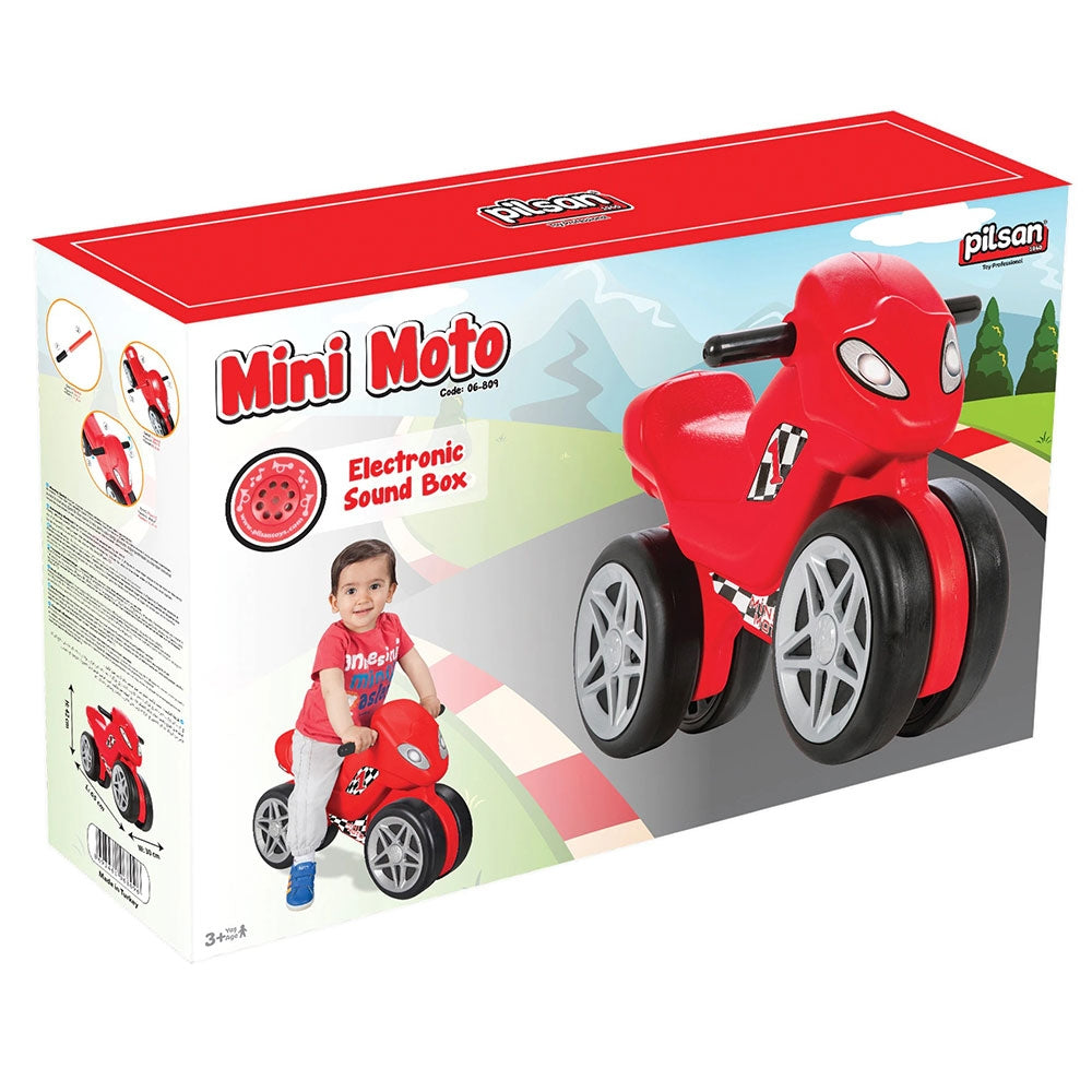 Motocicleta Pilsan Mini Moto red - gogobaby.ro