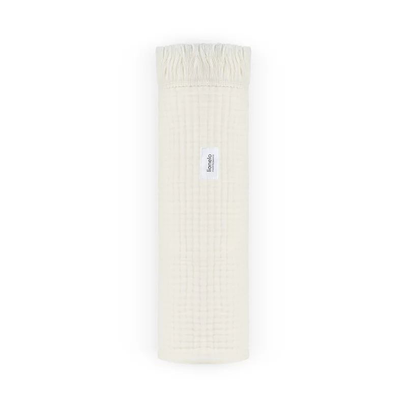 Muselina, Lionelo, Din bumbac, Lavabila la masina de spalat, Dimensiune mare 70x100 cm, Bej