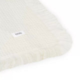 Muselina, Lionelo, Din bumbac, Lavabila la masina de spalat, Dimensiune mare 70x100 cm, Bej