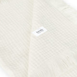 Muselina, Lionelo, Din bumbac, Lavabila la masina de spalat, Dimensiune mare 70x100 cm, Bej