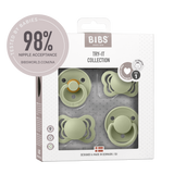 BIBS - Set 4 suzete Try-it collection 0 luni +-Sage