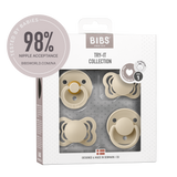 BIBS - Set 4 suzete Try-it collection 0 luni +-Vanilla