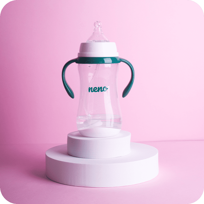 Neno – Biberon cu tetina silicon 300  ml - gogobaby.ro