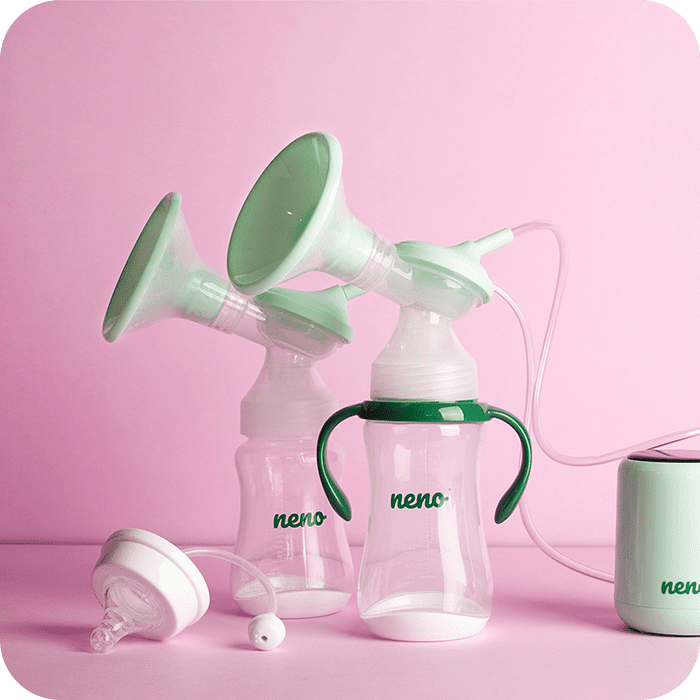 Neno – Biberon cu tetina silicon 300  ml - gogobaby.ro