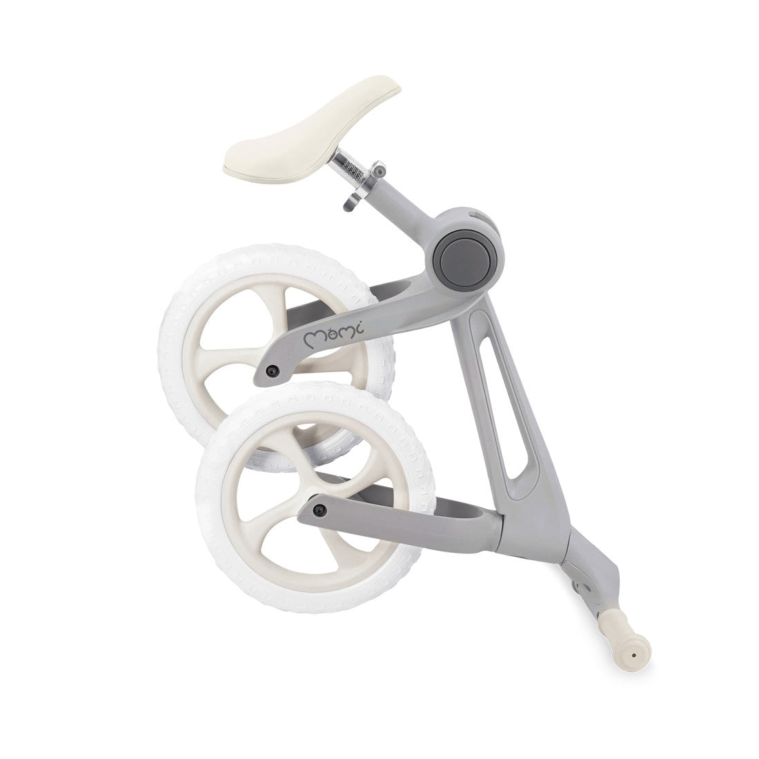 Bicicleta fara pedale, pliabila, Momi Noru - Grey - gogobaby.ro