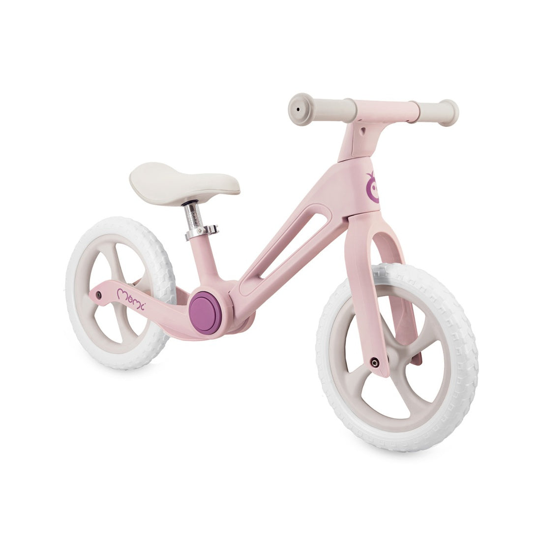 Bicicleta fara pedale, pliabila, Momi Noru - Pink - gogobaby.ro