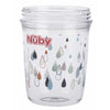 Cana cu manere, Nuby, 360 grade, Din materialul ecologic tritan, Rezistenta, 240 ml, 6 luni+, Gri