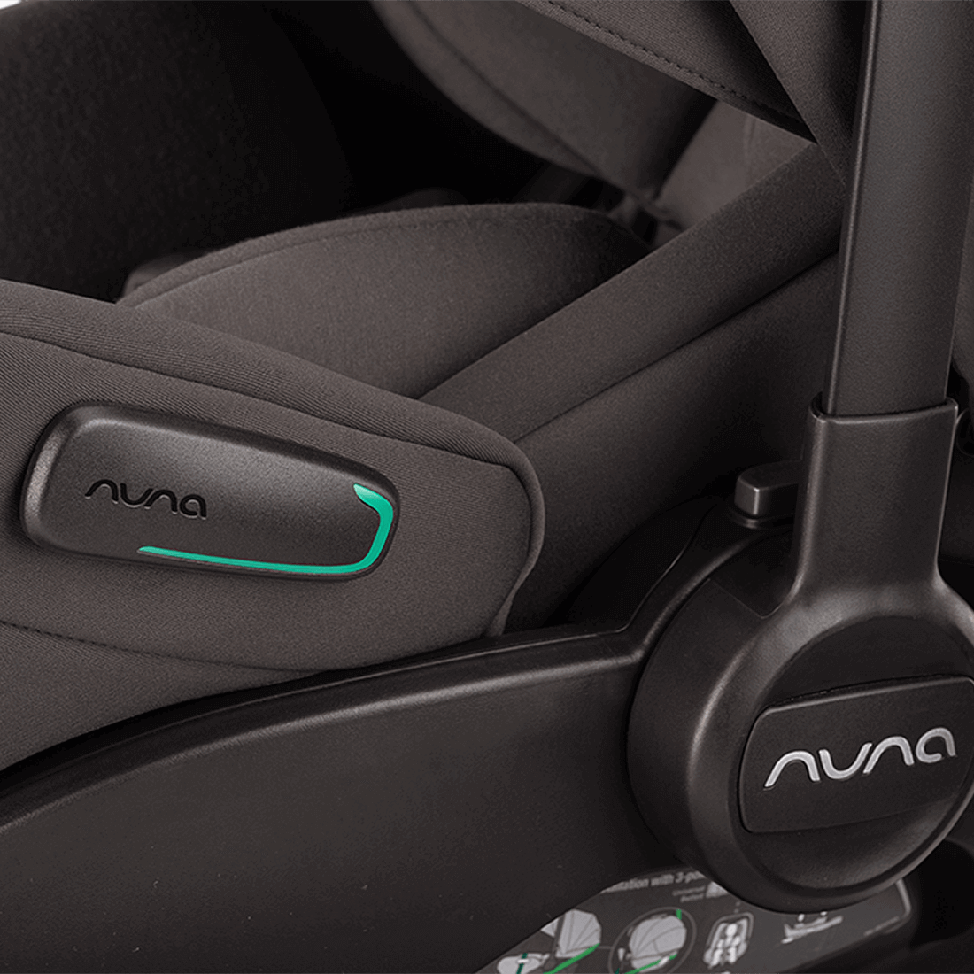 Nuna - Scoica auto cu functie de recline ARRA flex Thunder, nastere-87 cm, testata ADAC si certificata R129