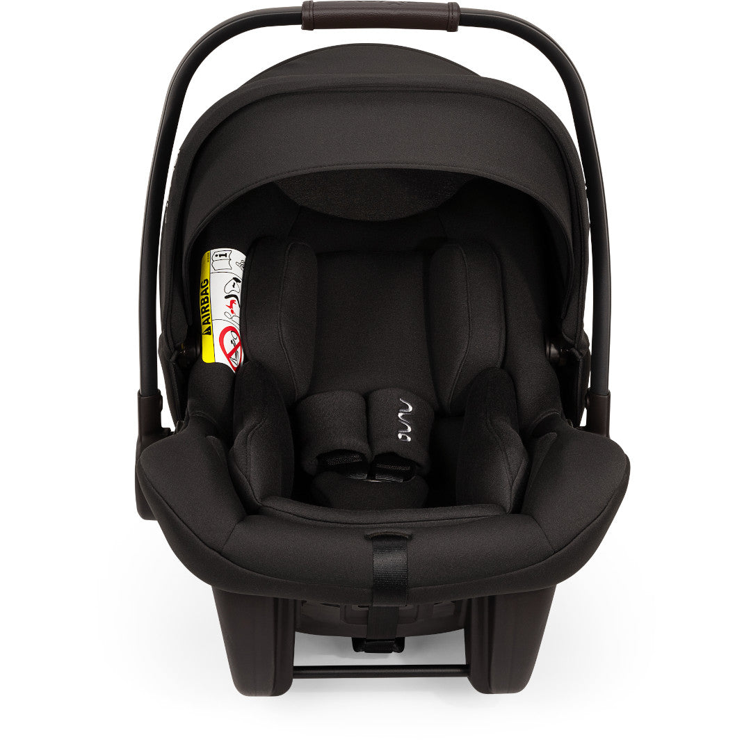 Nuna - Scoica auto i-Size PIPA Lite Caviar, nastere - 83 cm, certificata R129