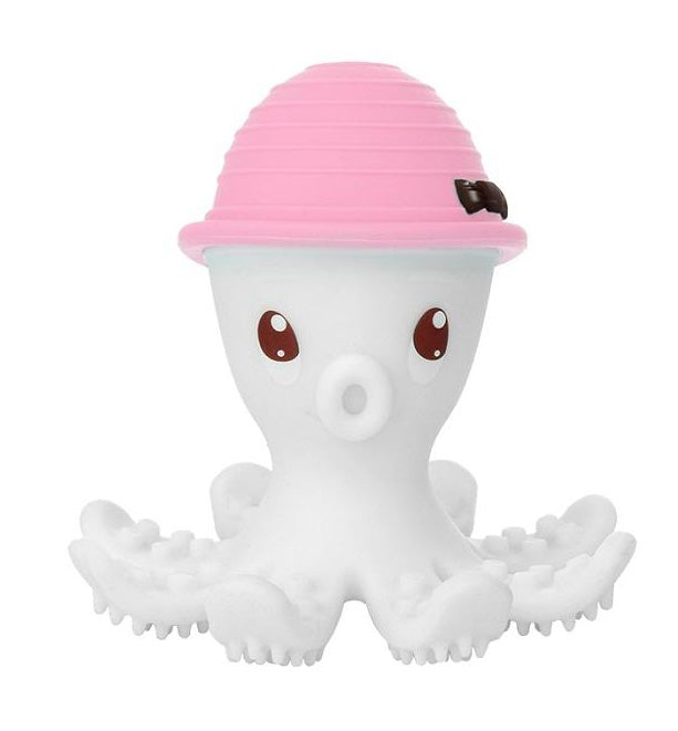 INEL GINGIVAL DIN SILICON, MOMBELLA - OCTOPUS ROZ - gogobaby.ro