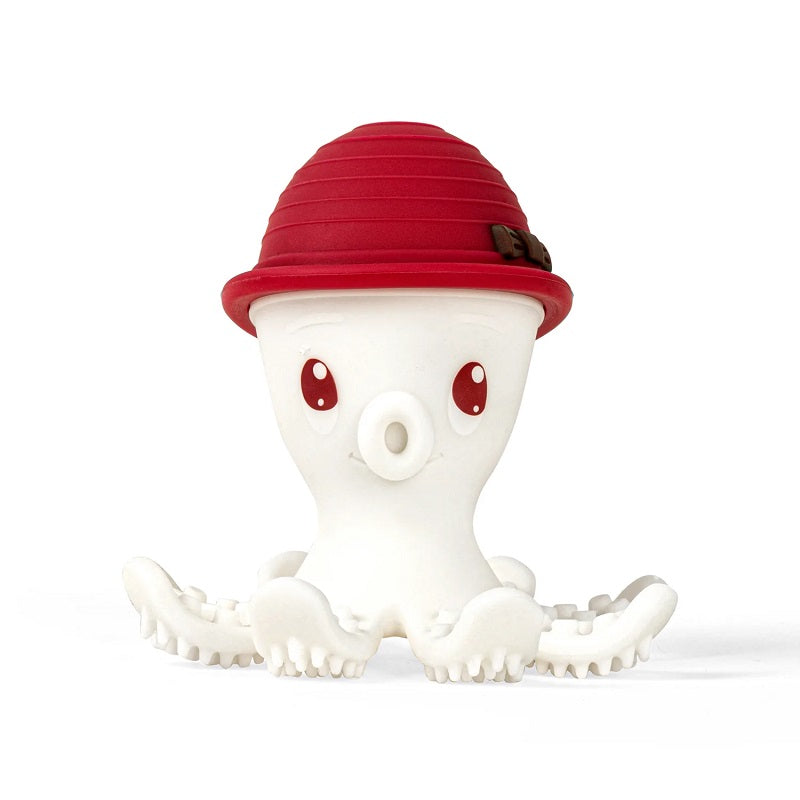 INEL GINGIVAL DIN SILICON, MOMBELLA - OCTOPUS ROSU - gogobaby.ro