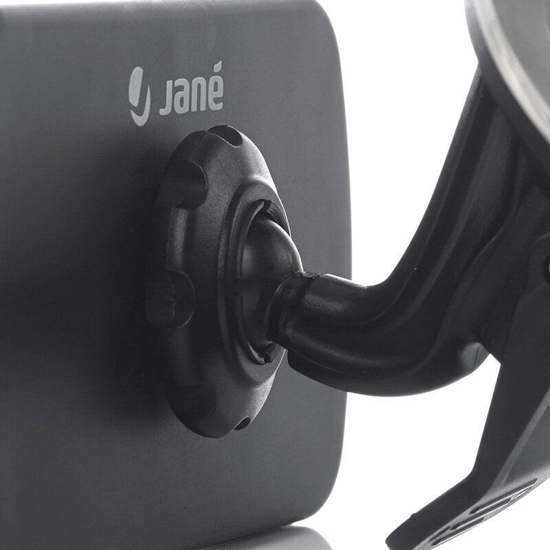 Oglinda auto, Jane, Pentru parbriz, Din sticla rezistenta la spargere, 14.5 x 7.5 x 5.5, Black - gogobaby.ro