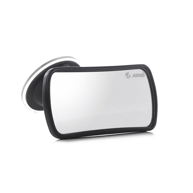 Oglinda auto, Jane, Pentru parbriz, Din sticla rezistenta la spargere, 14.5 x 7.5 x 5.5, Black - gogobaby.ro