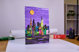 Set pictura 3D cu argila usoara, 30*40cm - New York Skyline