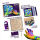 Set pictura cu argila usoara, 29*29 cm - Little Prince Night
