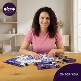 Set creativ de modelaj 3D OKTO Lisbon Azulejos, Air Clay, 14 ani+