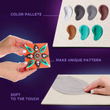Set creativ de modelaj 3D OKTO Mudejar Fusion, Air Clay, 14 ani+