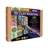 Set creativ de modelaj 3D OKTO Patchwork Garden, Air Clay, 14 ani+