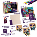 Set creativ de modelaj 3D OKTO Patchwork Garden, Air Clay, 14 ani+