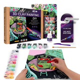Set creativ de modelaj 3D OKTO The Little Goldfish, Air Clay, 14 ani+