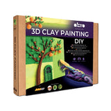 Set creativ de modelaj 3D OKTO Orange Siesta, Air Clay, 14 ani+