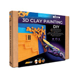 Set creativ de modelaj 3D OKTO Golden Afternoon, Air Clay, 14 ani+