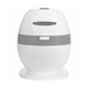 Olita educativa, FreeON, Trainer, Minitoaleta, Cu spatiu pentru hartie/servetele, Cu sunet realist de tras apa, Pana la 25 kg, 3 ani+, White/Grey
