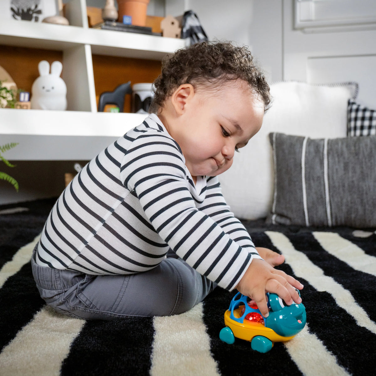 Baby Einstein - Masinuta cu zornaitoare Curious Car Neptune Oball