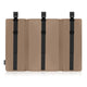 Organizator multifunctional, Lionelo, Sidepocket L, 58x11x58 cm, 3 parti independente cu multiple buzunare, Universal, Constructie ranforsata, Bej