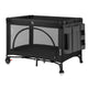 Organizator multifunctional, Lionelo, Sidepocket L, 58x11x58 cm, 3 parti independente cu multiple buzunare, Universal, Constructie ranforsata, Gri