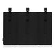 Organizator multifunctional, Lionelo, Sidepocket L, 58x11x58 cm, 3 parti independente cu multiple buzunare, Universal, Constructie ranforsata, Negru