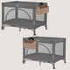 Organizator multifunctional, Lionelo, Sidepocket M, 43x15x23 cm, 3 compartimente, Universal, Constructie ranforsata, Bej